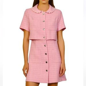 Sandro tweed dress